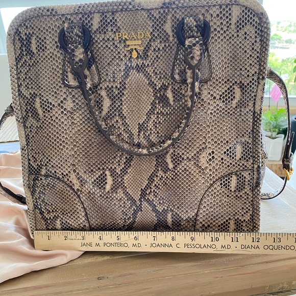Prada
Pitone Lucido Python Tote - Picture 6 of 15